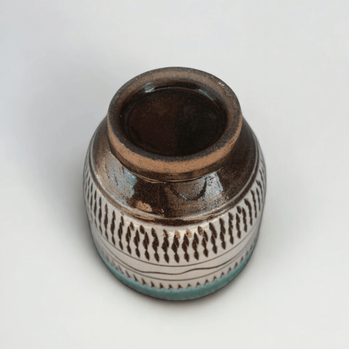 Small Blue Tobi - Ganna Teacup - Tea and Whisk