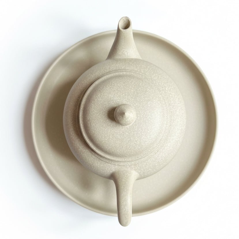 Snow Horizon - Handmade Yixing Rare Clay Teapot - Tea and Whisk