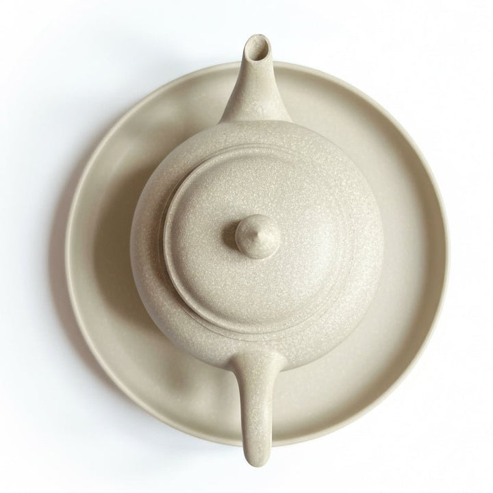 Snow Horizon - Handmade Yixing Rare Clay Teapot - Tea and Whisk