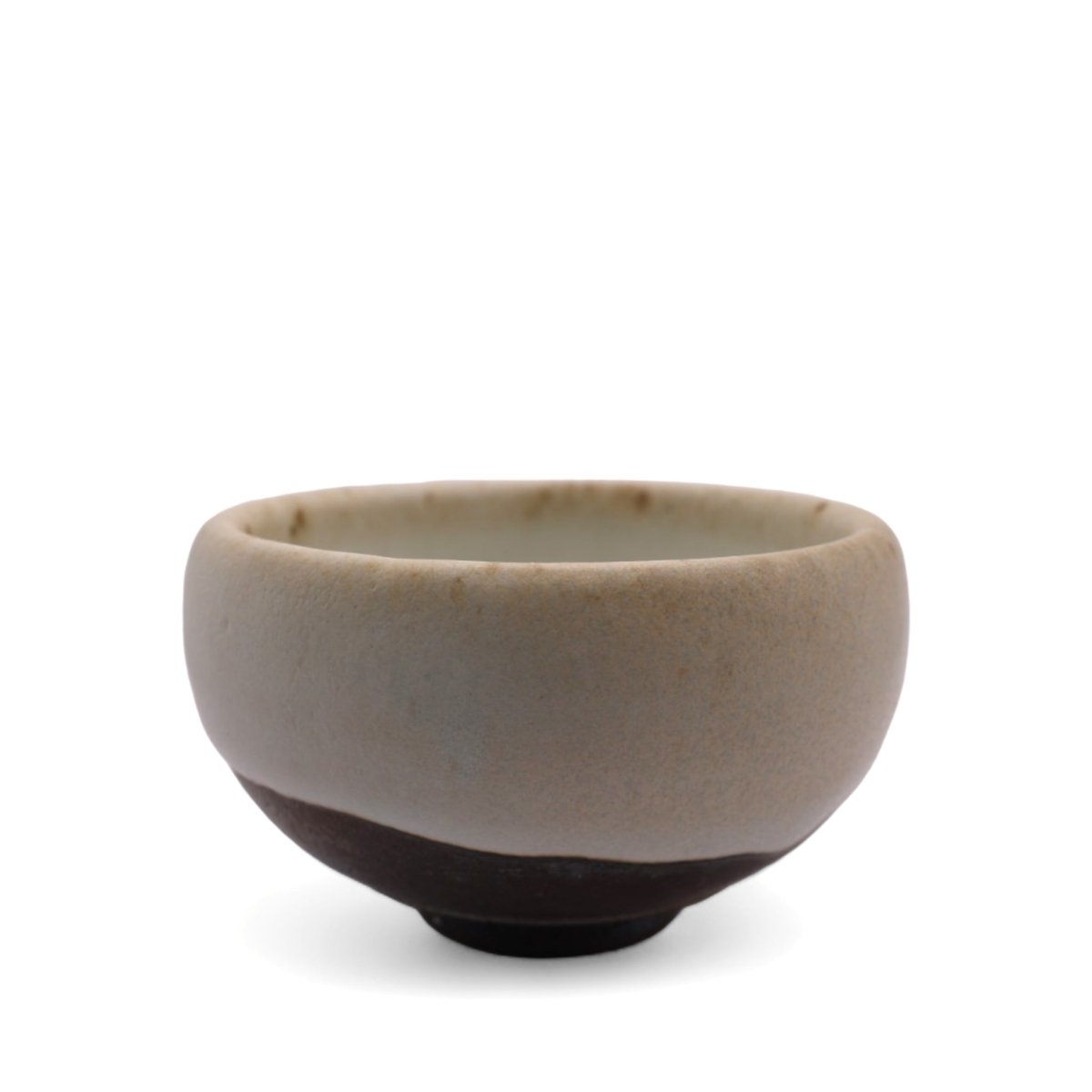 Taiwanese Handmade Wood - Fired Ceramic Teacup - Creamy Horizon - Tea and Whisk