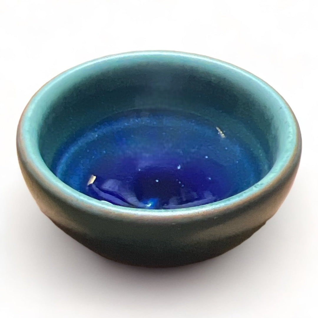 Taiwanese Handmade Wood - Fired Ceramic Teacup - Midnight Serenity - Tea and Whisk