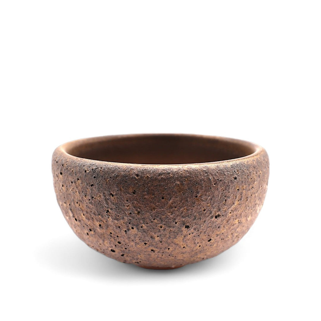 Taiwanese Handmade Wood - Fired Teacup - Ember Nest - Tea and Whisk