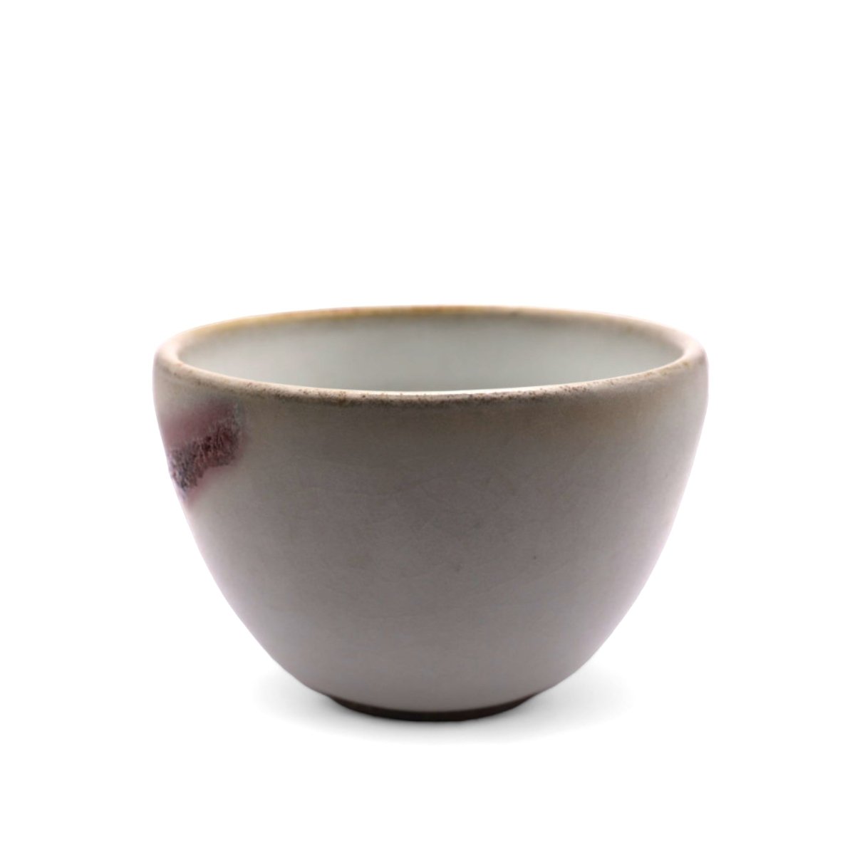 Taiwanese Handmade Wood - Fired Teacup - Twilight Blush - Tea and Whisk