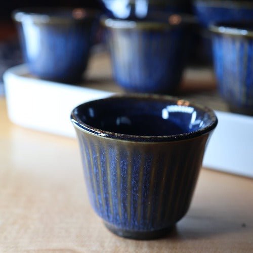 The Celestial Blue Gongfu Tea Experience Set - Tea and Whisk