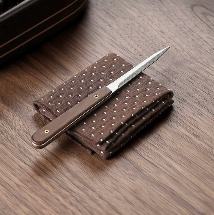 Titanium Puerh/White Tea Cake Knife - Tea and Whisk