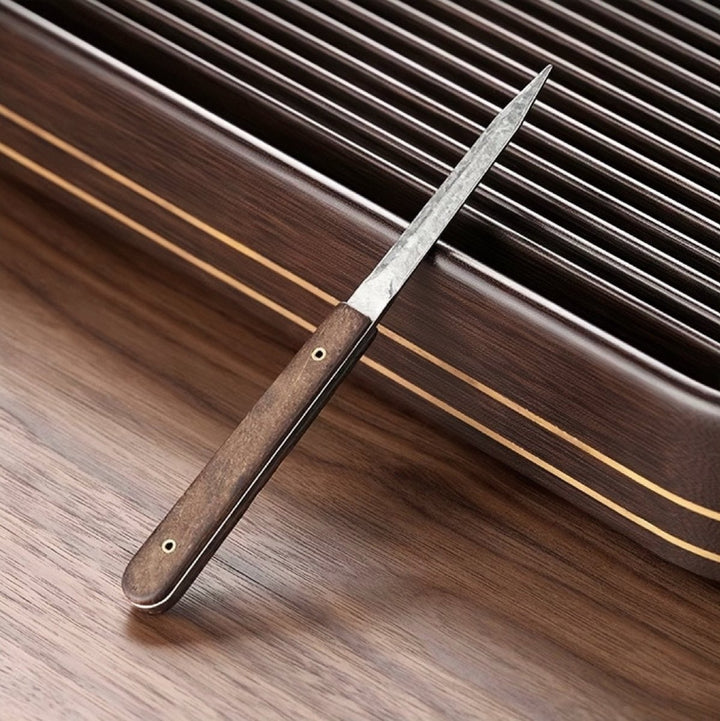 Titanium Puerh/White Tea Cake Knife - Tea and Whisk