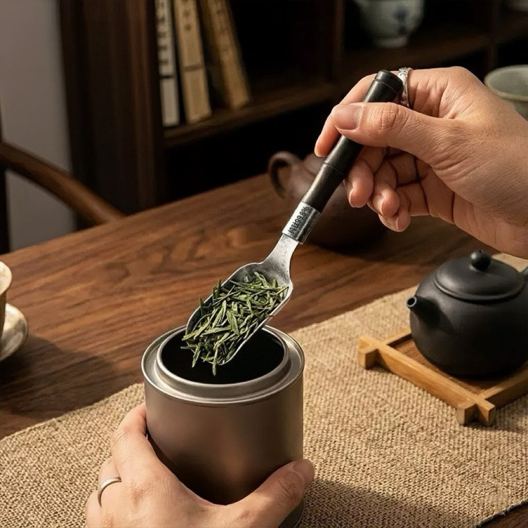 Titanium Tea Tool Collection - Tea and Whisk
