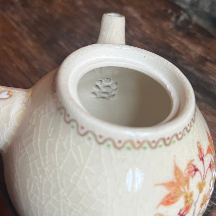 Tohomura Handpainted Japanese Kyusu Teapot - Hanagokoro Collection - Tea and Whisk