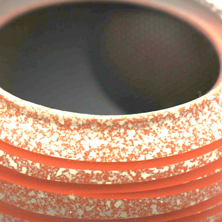 Tokoname Japanese Kyusu Teapot - Red Ring - Tea and Whisk