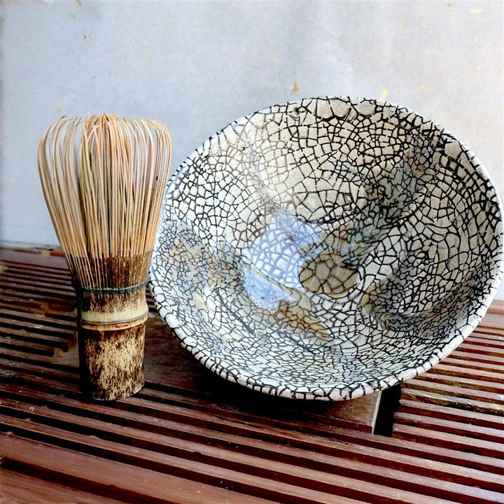 Tokoname Matcha Bowl - Tea and Whisk
