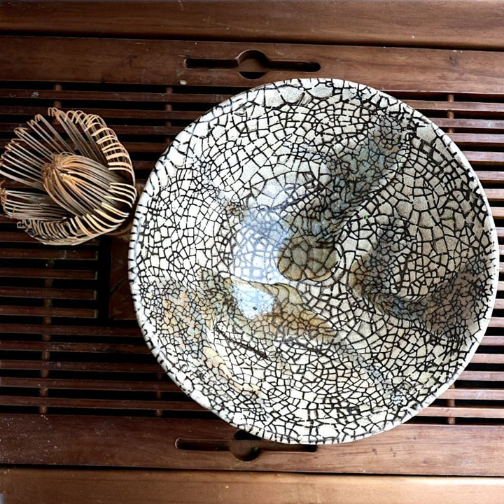 Tokoname Matcha Bowl - Tea and Whisk