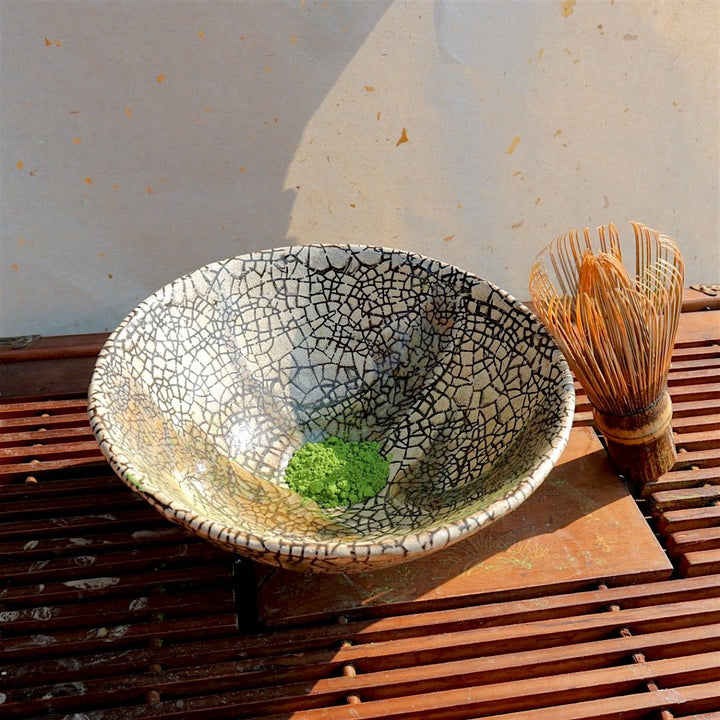 Tokoname Matcha Bowl - Tea and Whisk