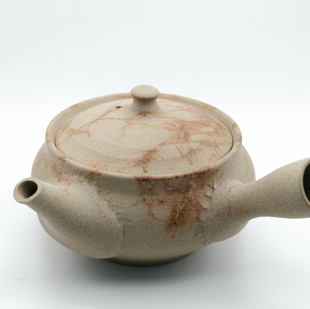 Tokoname Mogake “Tide Trace” Kyusu - Tea and Whisk
