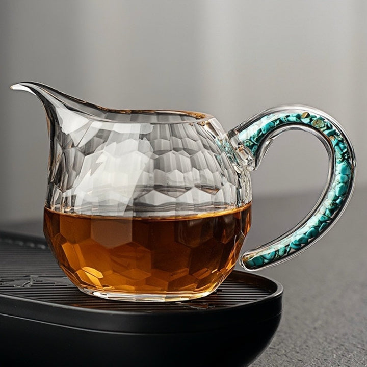 Turquoise Prism Fairness Cup - Tea and Whisk