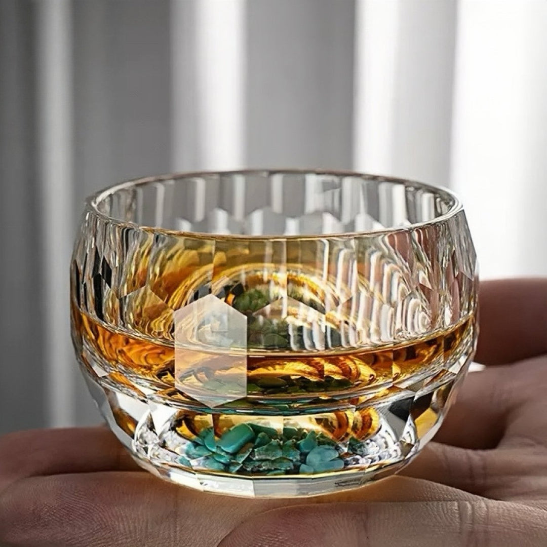 Turquoise Prism Fairness Cup - Tea and Whisk