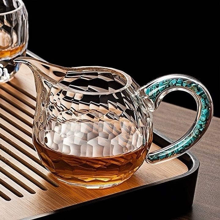 Turquoise Prism Fairness Cup - Tea and Whisk