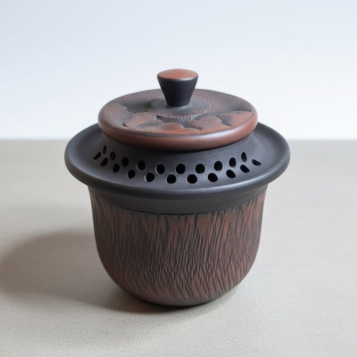 Veil of Ember Clouds - Jianshui Handmade Easy Gaiwan - Tea and Whisk