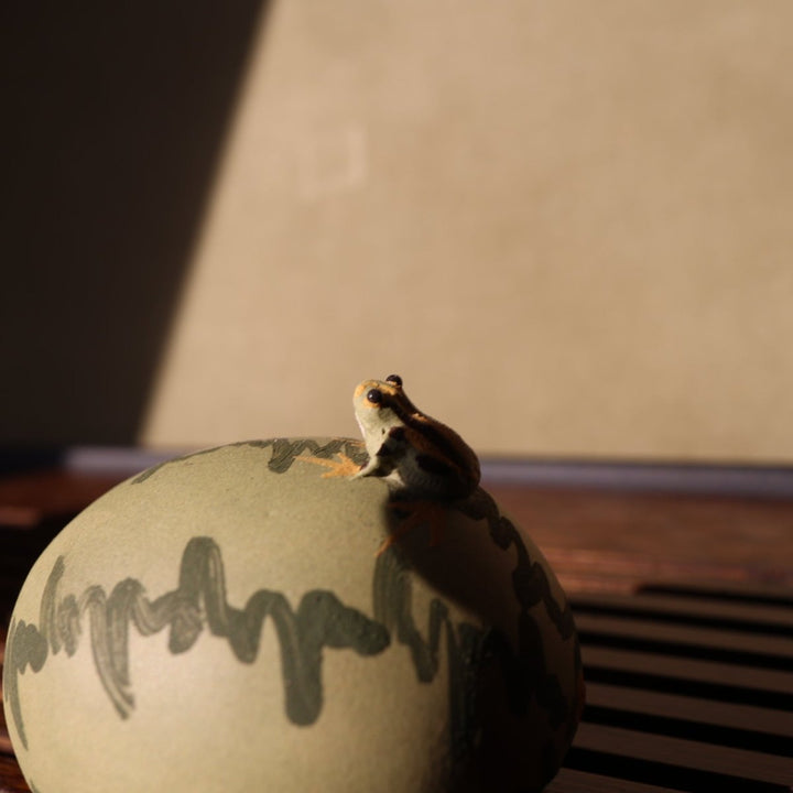 Water Spraying Watermelon Frog Teapet - Tea and Whisk