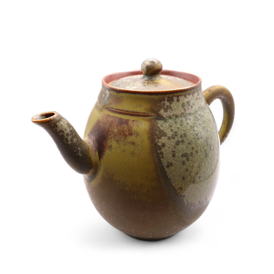 Wood - fired Teapot - Ancient Charm - Tea and Whisk