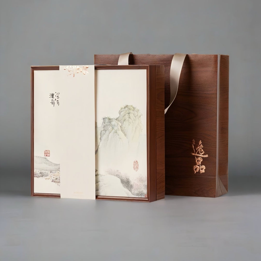 Wooden Gift Box included a Tea Knife - Tea and Whisk