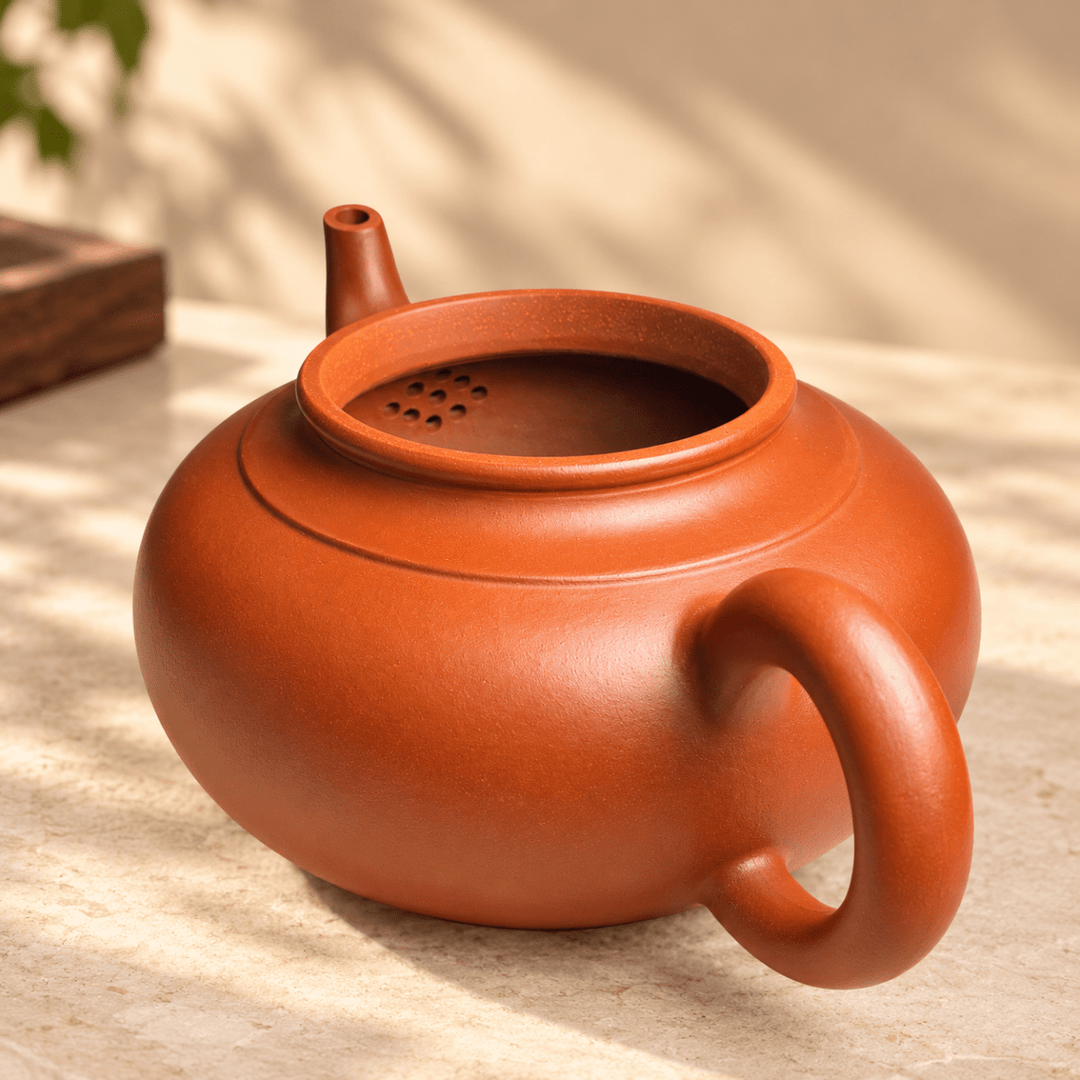 Xiao Ying – Handmade Yixing Dahongpao Zhuni Teapot | 180ml - Tea and Whisk