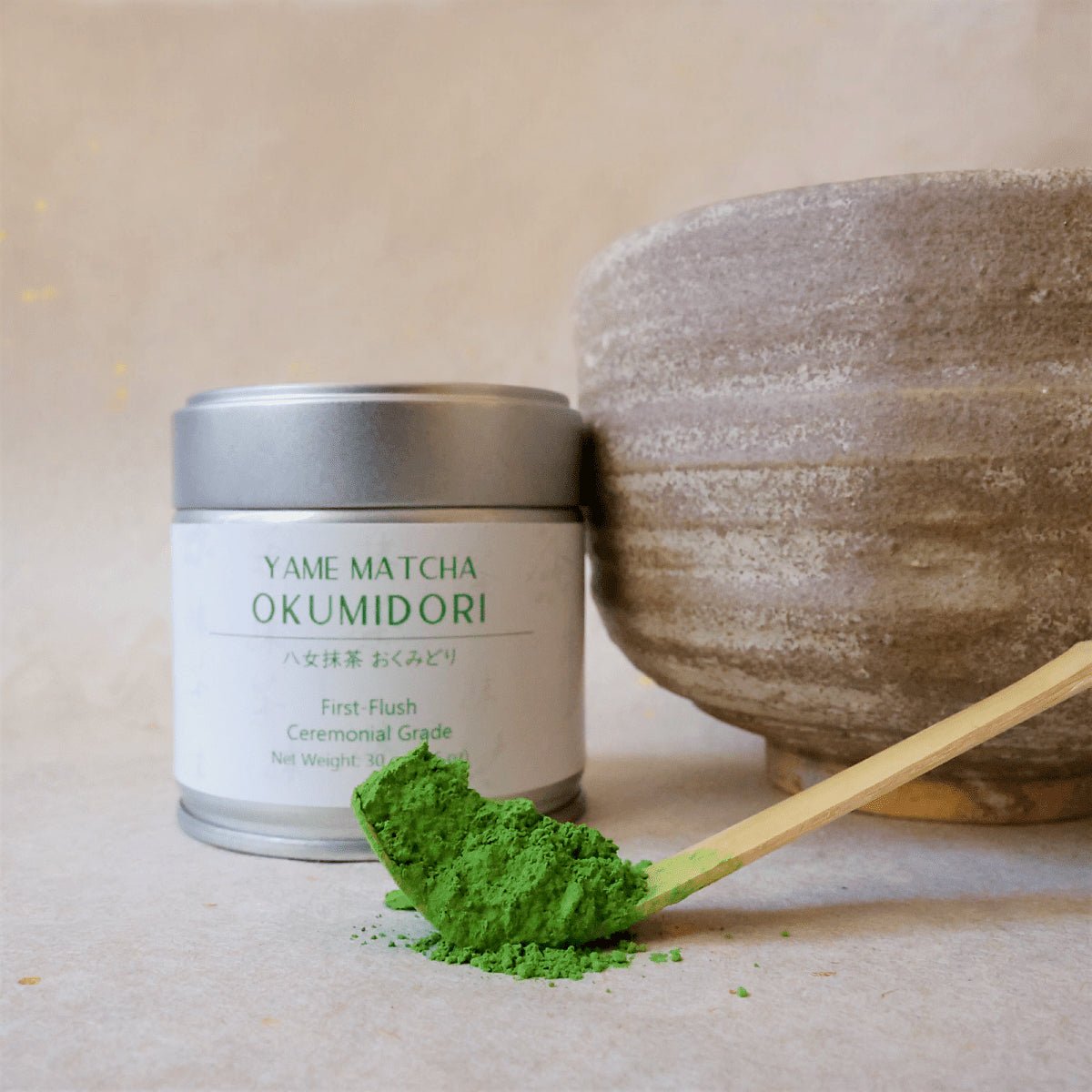 Mieux Professional グリーンクレイ500g Yame Ceremonial Grade Okumidori Matcha – Tea and Whisk