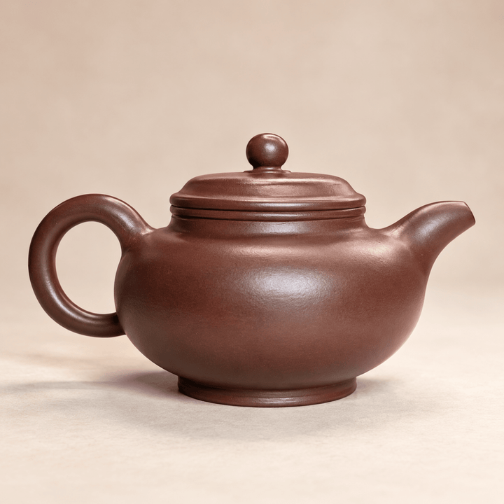 Yixing Classic Zini “Duozhi” Handmade Teapot 200ml - Tea and Whisk