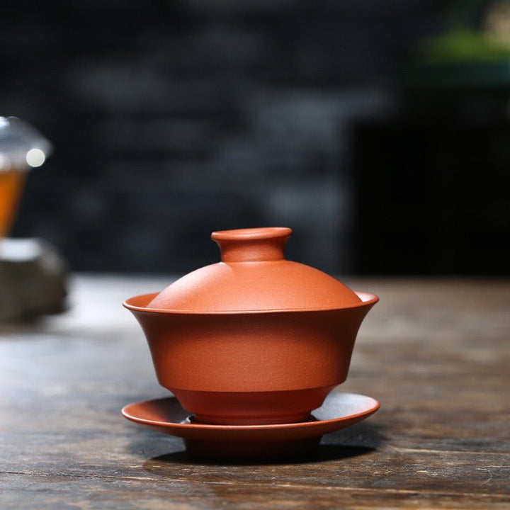 Yixing Clay Gaiwan - Tea and Whisk