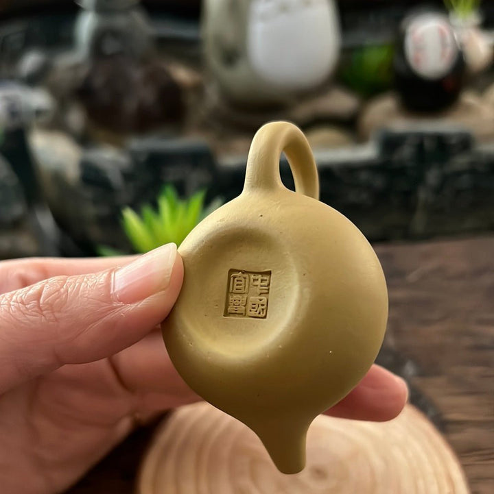 Yixing Clay Mini Teapot Tea Pet - Tea and Whisk