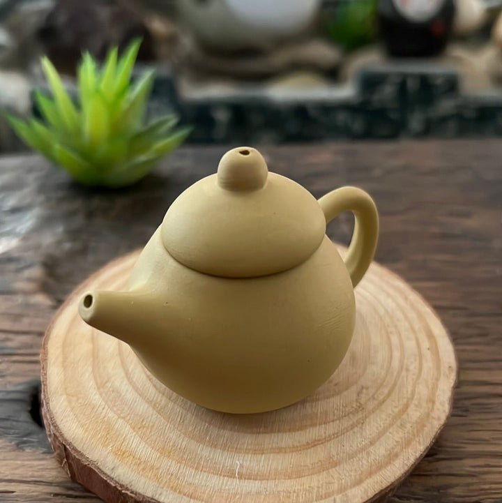 Yixing Clay Mini Teapot Tea Pet - Tea and Whisk