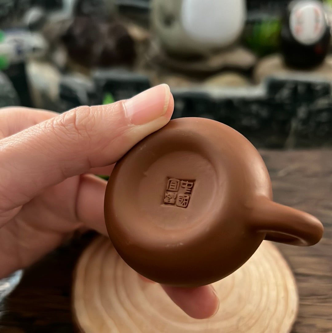 Yixing Clay Mini Teapot Tea Pet - Tea and Whisk