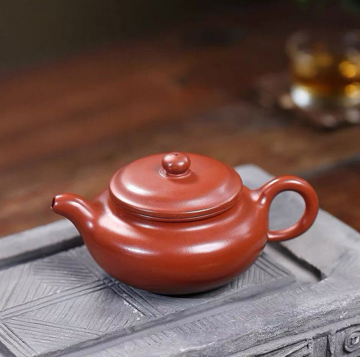 Yixing “Fang Gu” Handmade Zhuni Teapot - Tea and Whisk