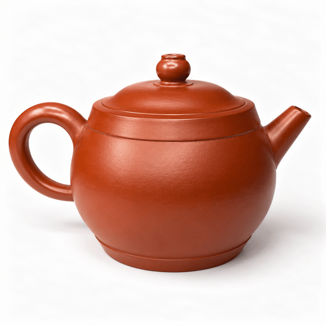 Yixing Fugu “Hanwa” Handmade Zhuni Teapot 175ml - Tea and Whisk