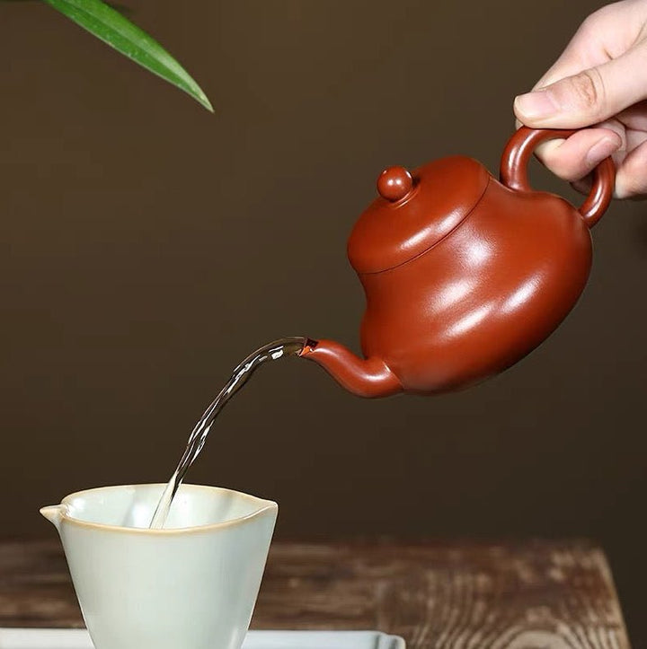 Yixing “Jun De” Handmade Zhuni Teapot - Tea and Whisk