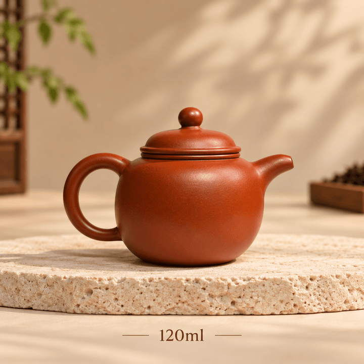 Yixing “Paozun” Handmade Dahongpao Zhuni Teapot - Tea and Whisk