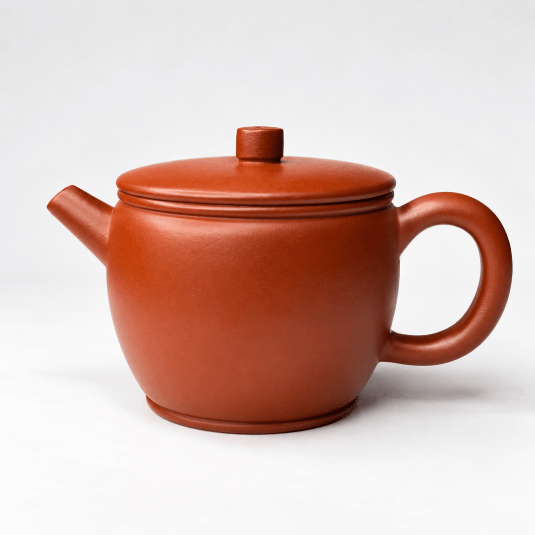 Yixing Pinggai “Hanwa” Handmade Zhuni Teapot 175ml - Tea and Whisk