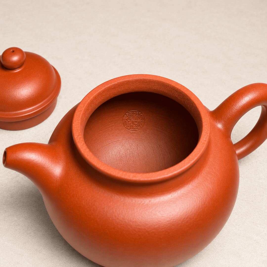 Yixing “Rongtian” Handmade Zhuni Teapot - Tea and Whisk