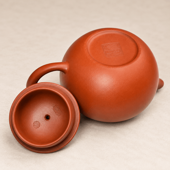 Yixing “Rongtian” Handmade Zhuni Teapot - Tea and Whisk