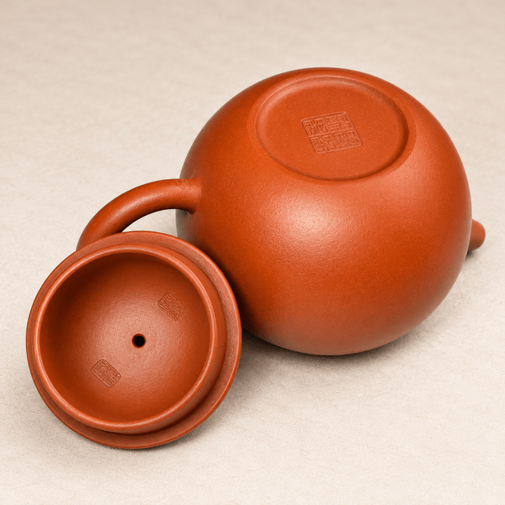 Yixing “Rongtian” Handmade Zhuni Teapot - Tea and Whisk