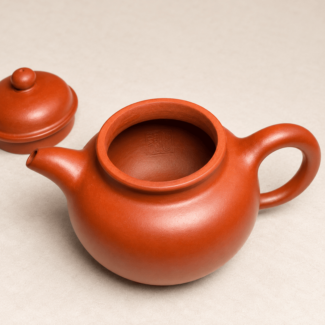 Yixing “Rongtian” Handmade Zhuni Teapot - Tea and Whisk