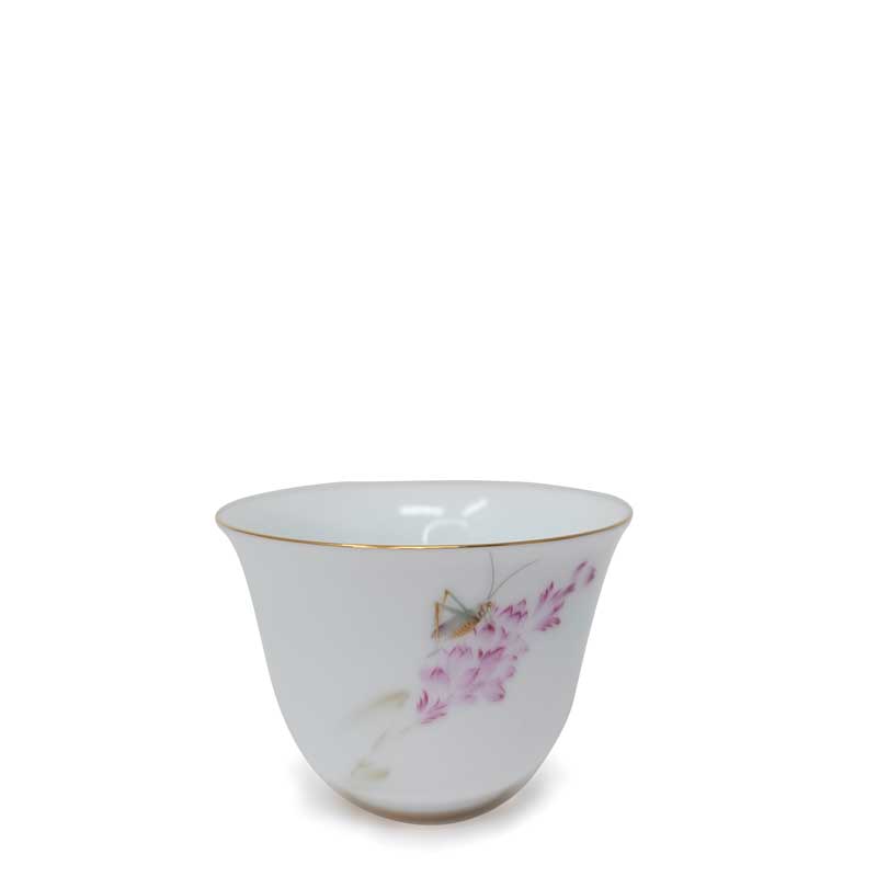 Porcelain Teacup Pink Flower