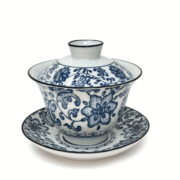 Japanese Pattern Gaiwan - Flower