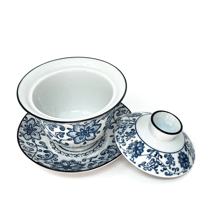 Japanese Pattern Gaiwan - Flower