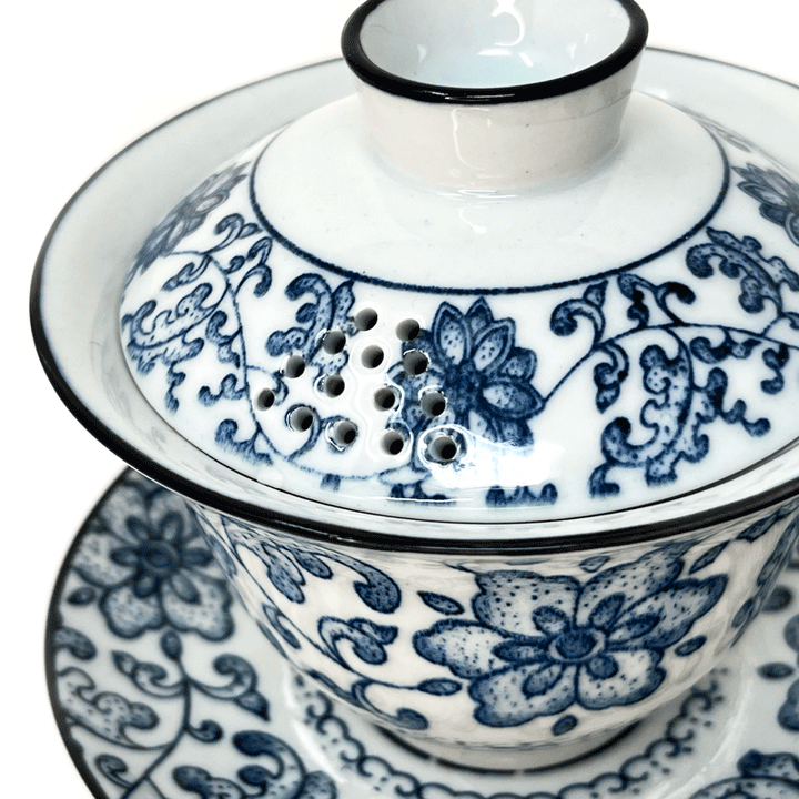 Japanese Pattern EZ Gaiwan - Flower