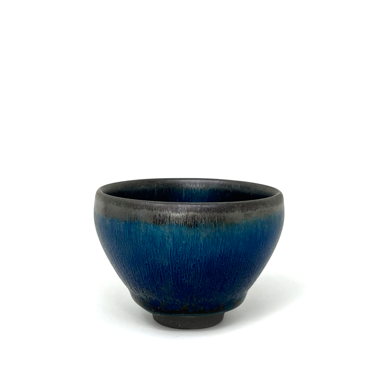 Jianzhan Tenmoku Teacup Coral Rill