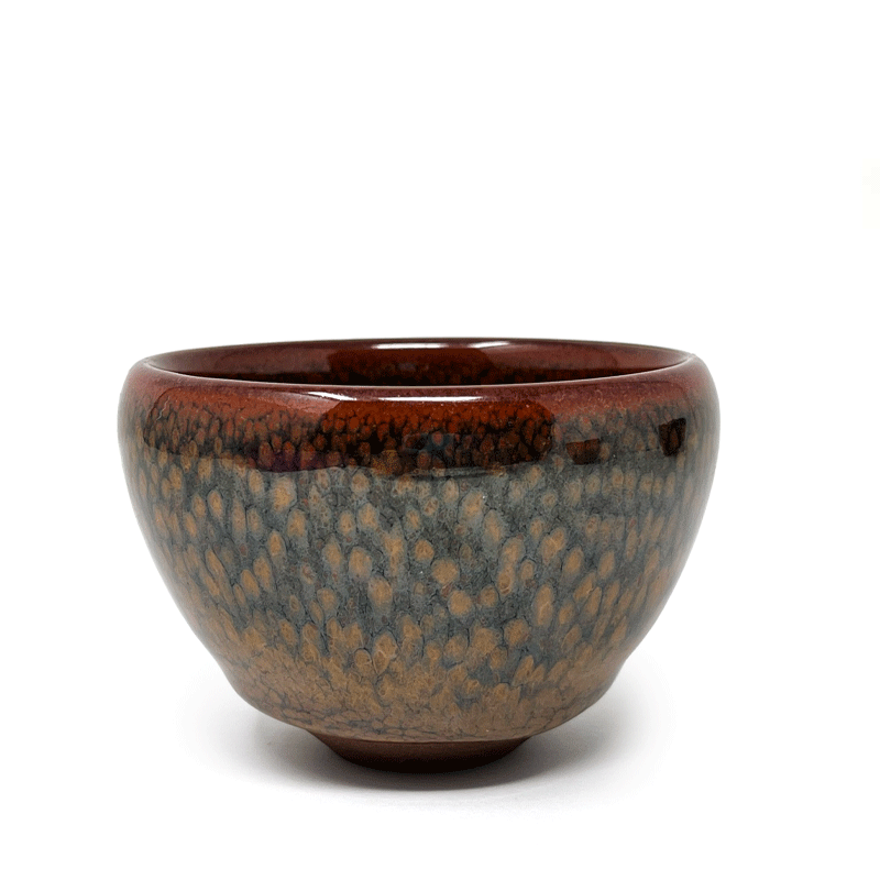 Jianzhan Tenmoku Teacup Boxer Tiger