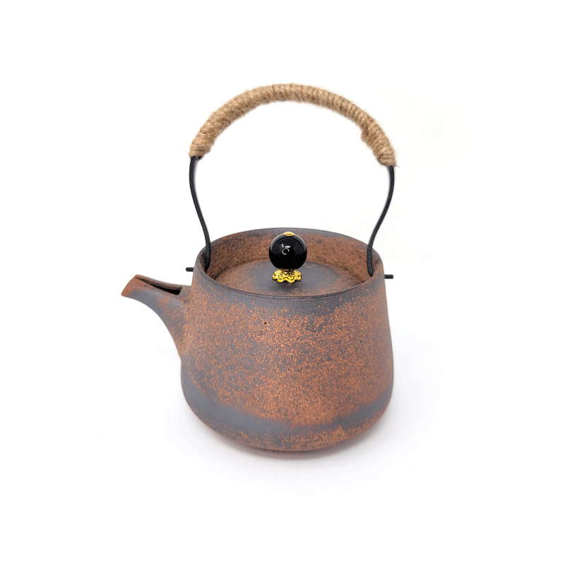 Rustic Clay Teapot