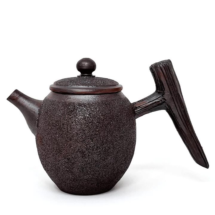 Wood-fired Smoke Teapot with Long Handle