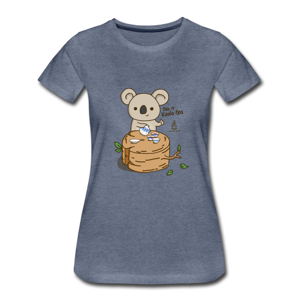 Women’s This Is Koala-tea Premium T-Shirt - heather blue