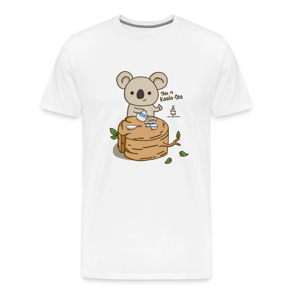 This is Koala-tea Premium T-Shirt - white